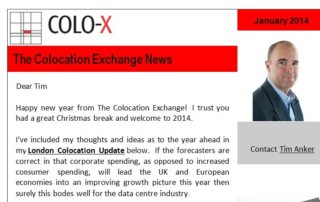 Colo-X Q1 2014 Newsletter