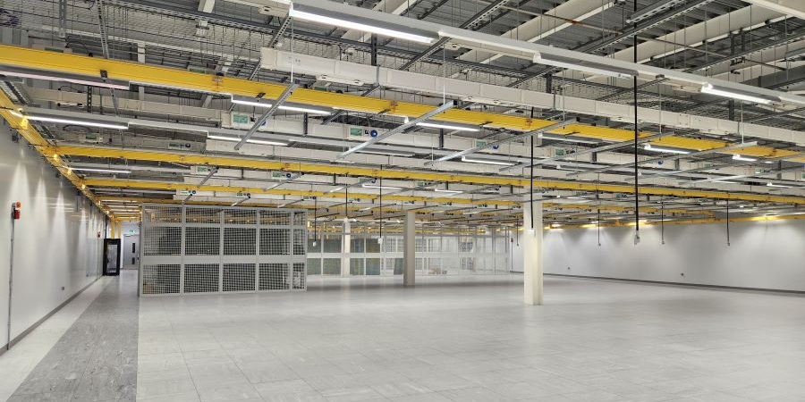 Inside Stellium data centre in Newcastle, September 2024