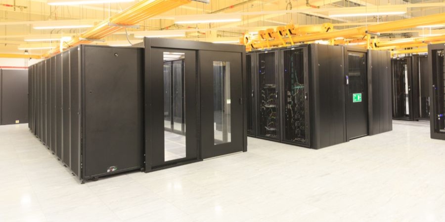 Virtus data centres LON4 Stockley Park London internal view
