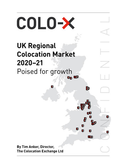 Cover from the UK Regional Colocation Market 2020-21