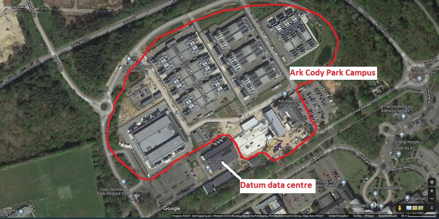 Ark Cody Park data centre