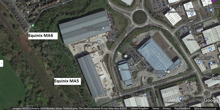 Equinix MA5 Manchester data centre
